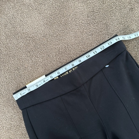 Anne Klein Tummy Control Black Ponte Pant - Picture 5 of 8